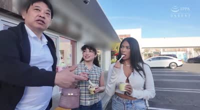 HIKR-243 ロスでナンパしたセックスポテンシャル高めの大学生2人組を勝手にAVデビュー！！ピクシ―（23）＆レイナ（21）