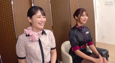 DVMM-217 一般男女モニタリングAV キャビンアテンダントが挑戦！舐めて比べて味わってチ○ポを探せ！大手航空会社対抗ノーハンドフェラ抜きチ○ポ当てゲーム！勝てば高額賞金！負ければ即ハメ生中出し！