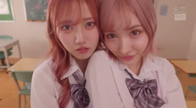 CJOD-450 留年回避のため…WギャルJ系の淫語ハァハァ囁き奪い合いハーレムで15発ブッコ抜かれたボク。 春陽モカ 斎藤あみり